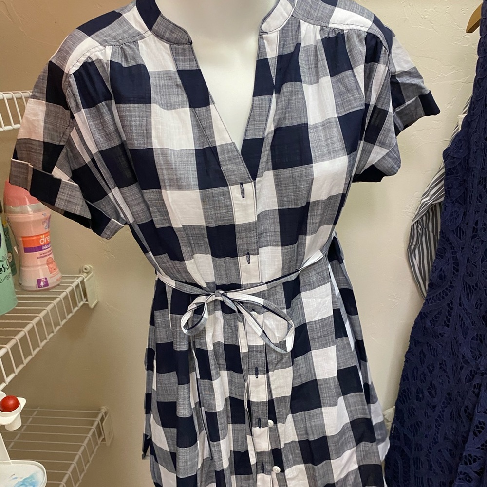 4 for 25🔥 NWT Isabel maternity plaid tunic (S)